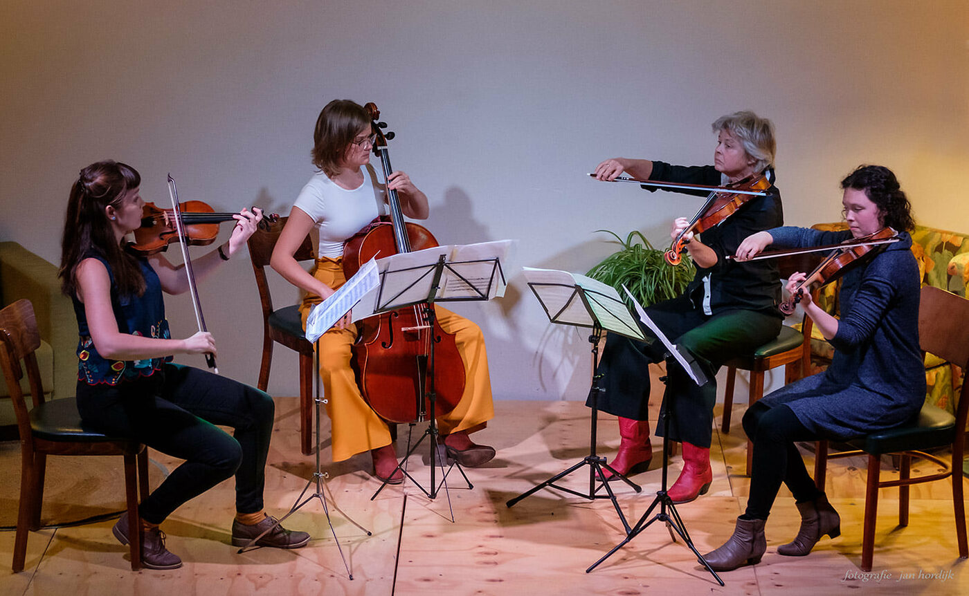 Grand Café Utopie, Den Haag — Schubert Rosamunde String Quartet