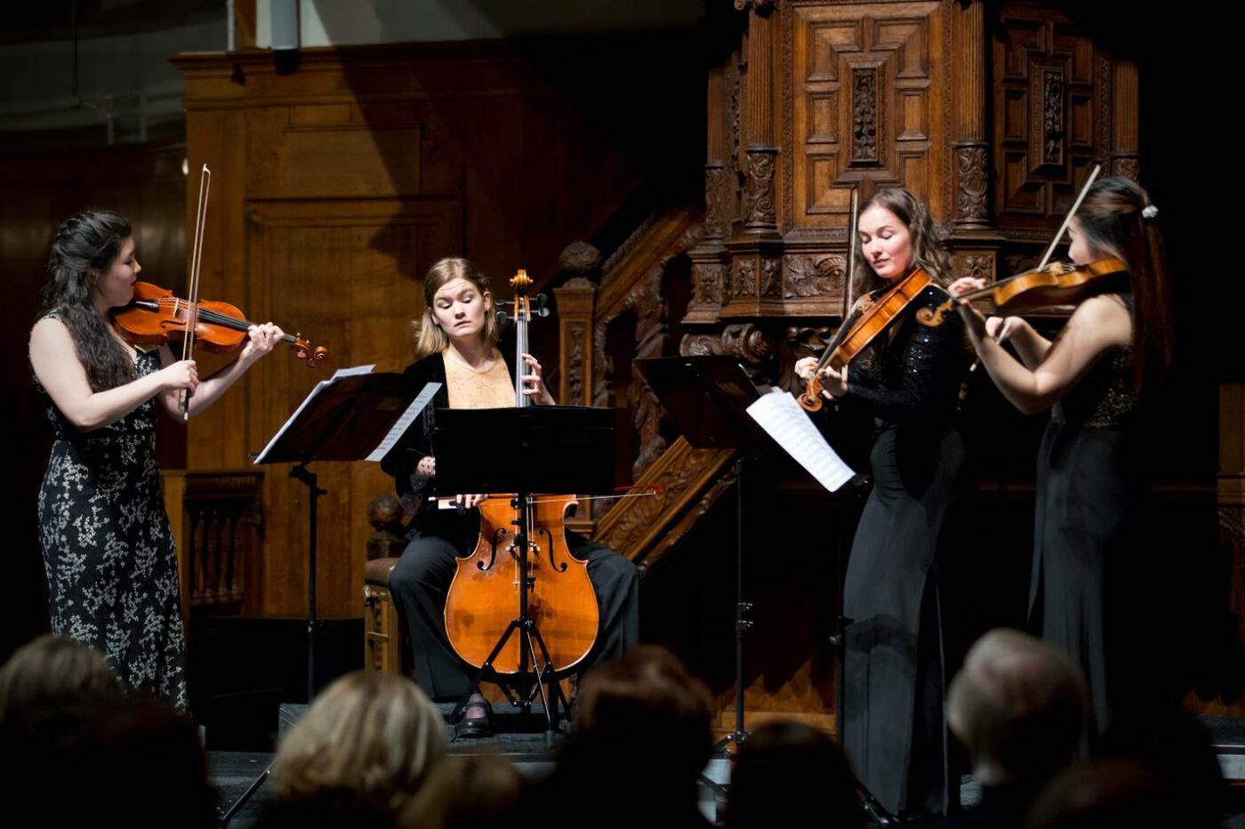 Nieuwe Kerk, Den Haag — Mozart String Quartet, 