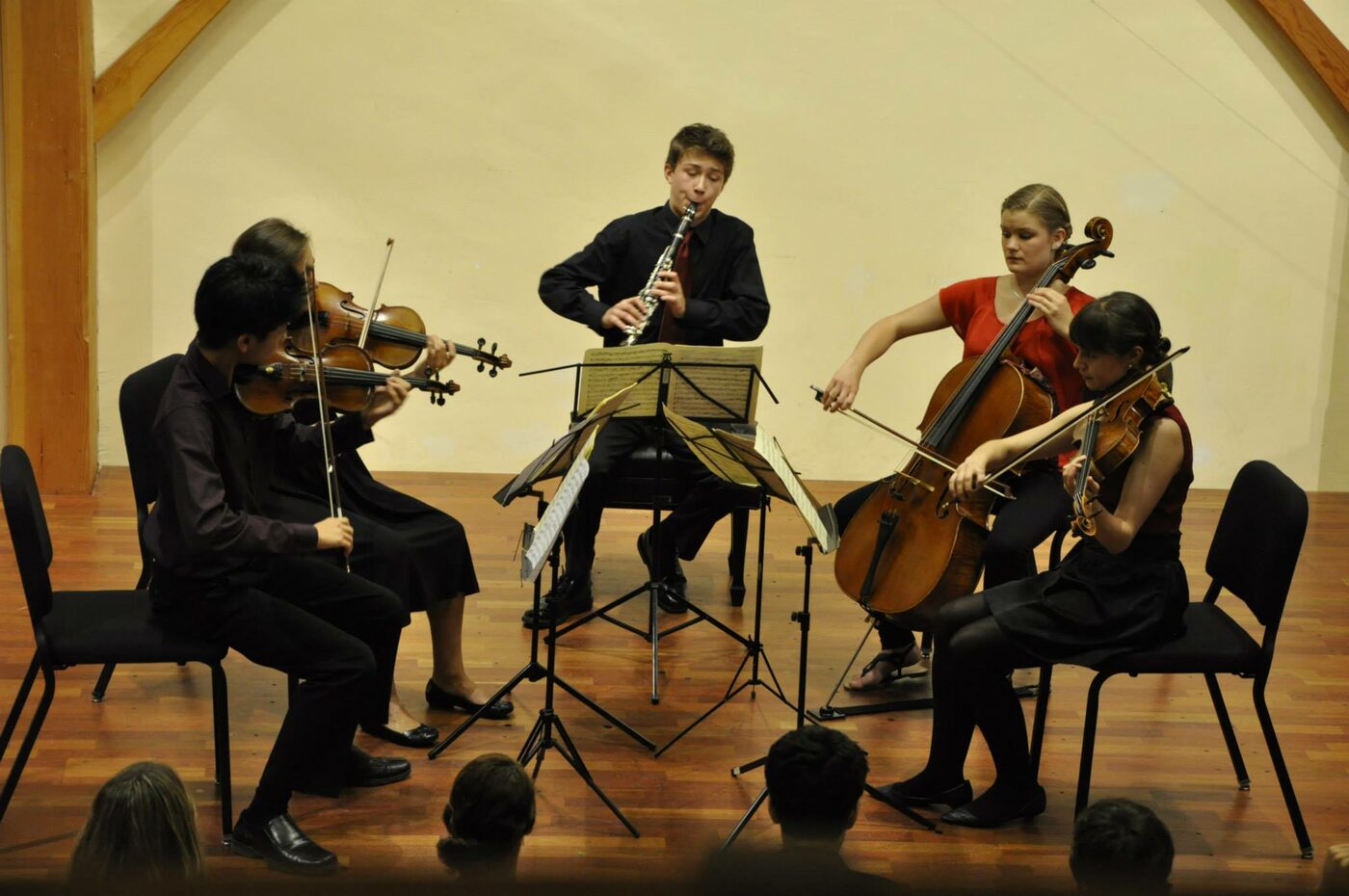 Big Barn, Putney, VT, YellowBarn YAP — Mozart Clarinet Quintet